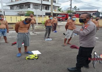 Berikan Rasa Aman, Polsek Ketapang Gelar Razia Premanisme