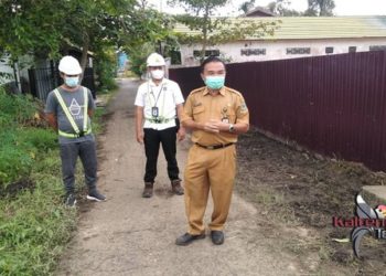 Dinas PU Respon Cepat Tanggapi Keluhan Warga Sekitar Pembangunan Rujab Bupati Kapuas