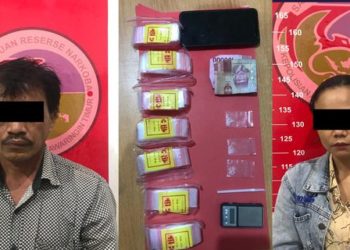 Diduga Edarkan Sabu, Dua warga Kotim Ditangkap Polisi