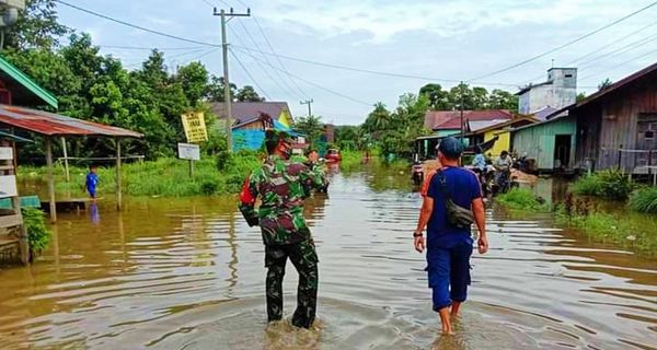 Sembilan Kecamatan di Gumas Langganan Banjir