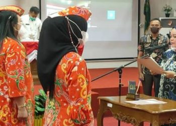 KPP Kalteng Lantik Pengurus Pulpis Periode 2021 - 2024