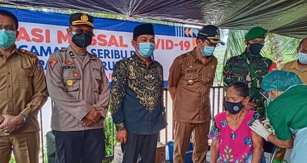 Bupati Mura Tinjau Pelaksanaan Vaksinasi Hingga Kecamatan Terjauh