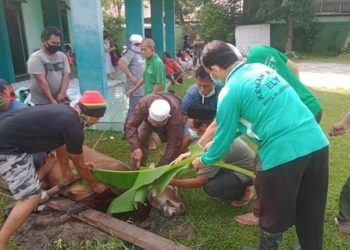 Idul Adha 1442 H, DPW PPP Kalteng Berbagi Daging Kurban
