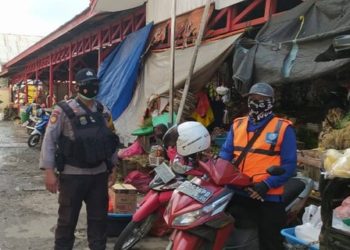 Polisi Lakukan Patroli dan Sosialisasi Prokes Masyarakat Seruyan Hilir