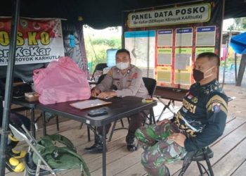 Polres Seruyan melaksanakan Siaga bersama Instansi terkait.