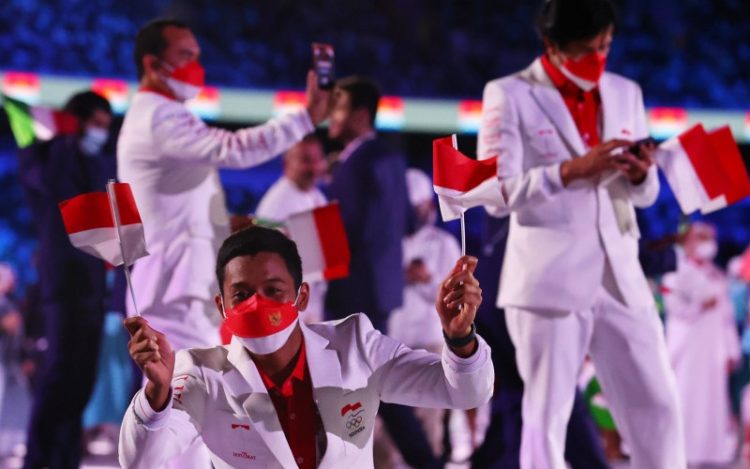Gagahnya para atlet Indonesia dalam ajang Olimpiade Tokyo 2020, doc : .bisnis.com