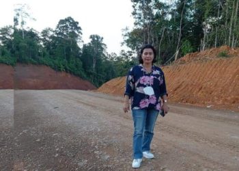 Dewan Minta Jalan Menuju TPU Sangarang Dilanjutkan