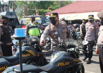 Antisipasi Karhutla, Polres Kotim Lakukan Pengecekan Sarpras Karhutla