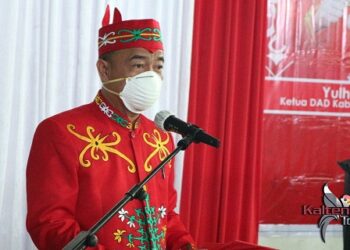 Bupati Seruyan Ajak Komponen Kelembagaan Adat Bersatu Membangun Seruyan