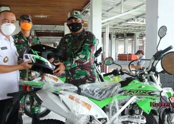 Bupati Seruyan Serahkan Kendaraan Operasional Untuk Koramil