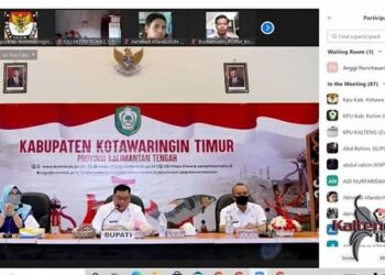 KPU Kotim Selenggarakan Webinar Pendidikan Pemilih 2021