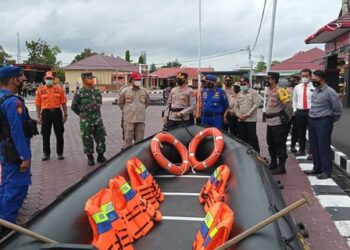 Kabupaten Seruyan Gelar Apel Sarpras Untuk Antisipasi Banjir.