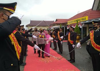 Ini Pesan Kapolres Lama ke Kapolres Gumas Baru dan Akan Melanjutkannya Lagi