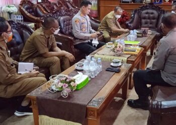 Karolog Polda Kalteng Silaturahmi ke Bupati Seruyan