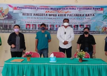 Ketua DPRD Kota Palangka Raya Serap Aspirasi di Kelurahan Langkai