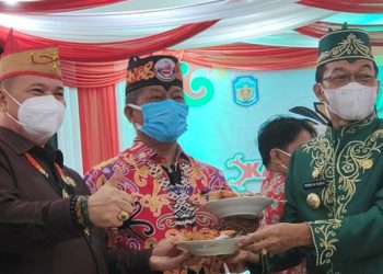 Unsur Pimpinan DPRD Mura Hadiri Syukuran Hari Jadi ke 19 Murung Raya