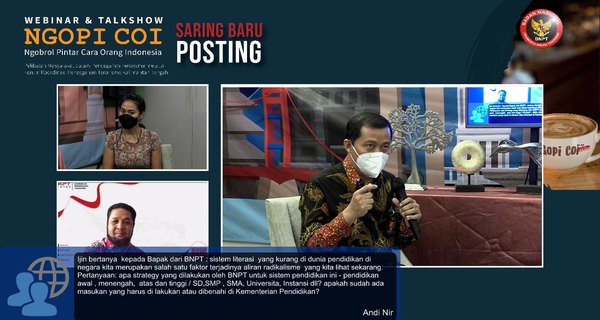 Ngopi Coi BNPT-FKPT : 'Posting Informasi yang Bermanfaat