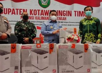 Pemkab Kotim Serahkan 20 Konsentrator Oksigen Untuk RSUD dr Murjani Sampit