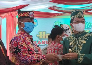Momen Syukuran HUT Ke 19 Murung Raya Dengan Harapan Pandemi Covid-19 Cepat Berlalu