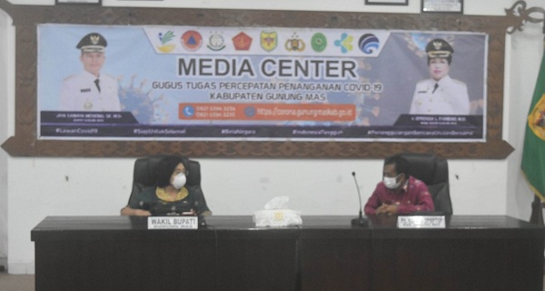 Peresmian OSS Diikuti Wabup Gumas dengan Virtual