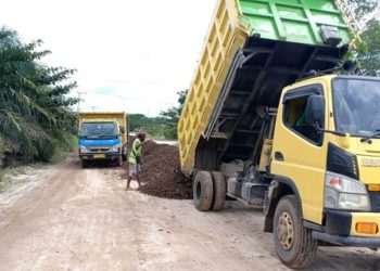 Ruas Sepang Takaras masih Tahapan Pengerjaan