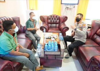 Soal Penanganan Covid 19, Kapolres Seruyan Berkoordinasi Dengan Perusahaan Perkebunan
