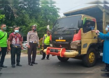 Vaksinasi Drive True Satlantas Polres Pulang Pisau Diikuti 100 Peserta