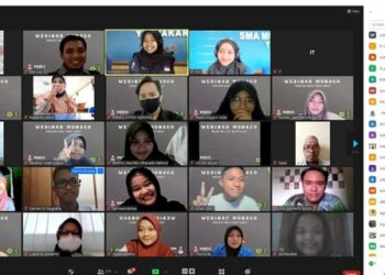 Webianar Monaco Batch# dengan Satfsus Presiden.