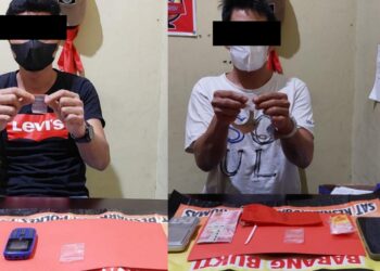 Polres Gumas Kembali Ciduk Dua Pengedar