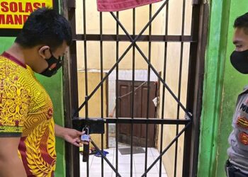 Pengecekan Tahanan di Rutan Polres Seruyan Sesuai SOP.