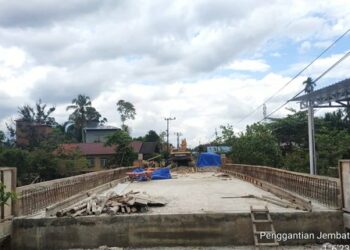 Pembangunan Jembatan Sei Kahat Diapresiasi Dewan