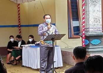 Gedung Pastori GKE Tewah Dibangun Gunakan Aspirasi Dewan