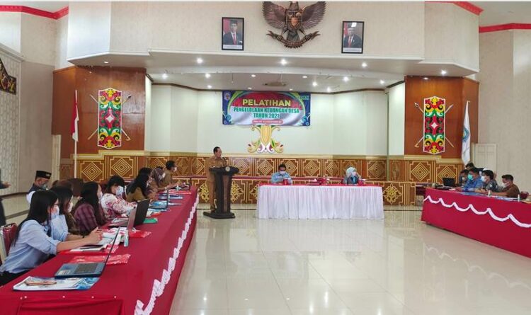 Gandeng Pemkab Mura, PT IMK Gelar Pelatihan Pengelolaan Keuangan Desa se-Kecamatan TSS