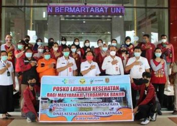 Pemkab Katingan Terjunkan Nakes Dari Poltekes Palangka Raya