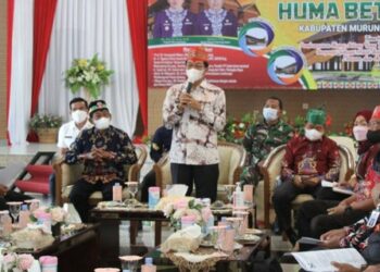 Ini Penjelasan Bupati Mura Tentang Pembangunan Huma Betang Pada Proyek Multiyears