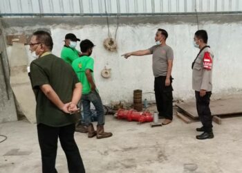 Diduga Mencuri Penyambung Pipa, Dua Karyawan Nagabhuana Diciduk Polisi
