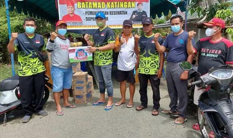 Ketua GP4H DPRD Kalteng Serahkan Bantuan Untuk Korban Banjir Katingan