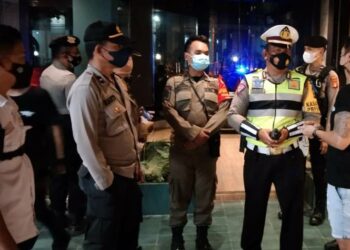 Meski Kasus Covid-19 Melandai, Polres Kotim Tetap Lakukan Pengawasan Pelaku Usaha