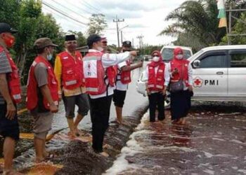 Dewan Apresiasi Kerja Keras PMI Bantu Korban Banjir Kalteng