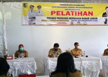 Pemko Berikan Pelatihan Produksi Bahan Dasar Logam Kepada Masyarakat