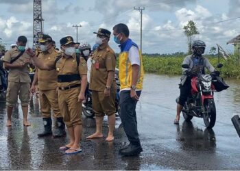 Pembangunan Infrastruktur Jalan Kalteng Diatas Target Nasional