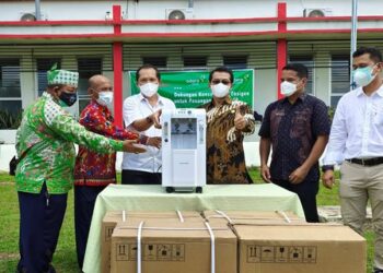Pemkab Mura Kembali Terima Bantuan Oksigen Konsentrator Dari Investor