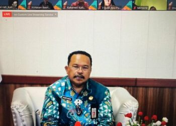 Pj. Sekda Kalteng Hadiri Kegiatan Pray From Home Secara Virtual