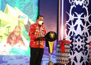Plt. Sekda Kalteng Hadiri Launching Website UMKM
