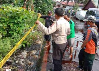 Kapolresta Palangka Raya: Jangan Biarkan Anak Bermain di Banjir