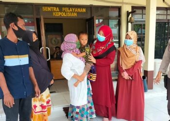 Sempat Tersesat, Seorang Bocah Ditemukan Polsek Ketapang