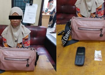 Diduga Edarkan Sabu Wanita Paruh Baya Ditangkap Polisi