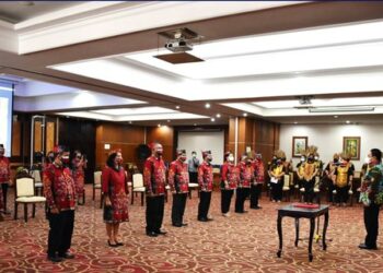 Pengurus Lembaga Pengembangan Pesparawi Daerah Kalteng Dikukuhkan