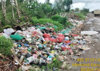 DLH Kotim Sayangkan Perilaku Jorok Warga Yang Buang Sampah Sembarangan