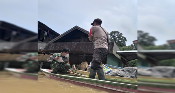 Jalan Ruas Provinsi Terputus, Banjir Kembali Rendam Pemukiman Warga Katingan  